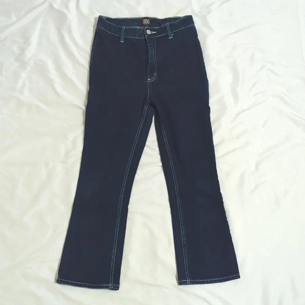 BDG High Waist Flare Leg Jeans, Color Blue, Size 27